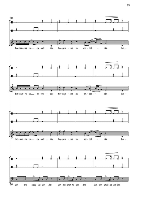 Hosanna! For Hands, Feet and Voices | 小雅音樂 Hsiaoya Music