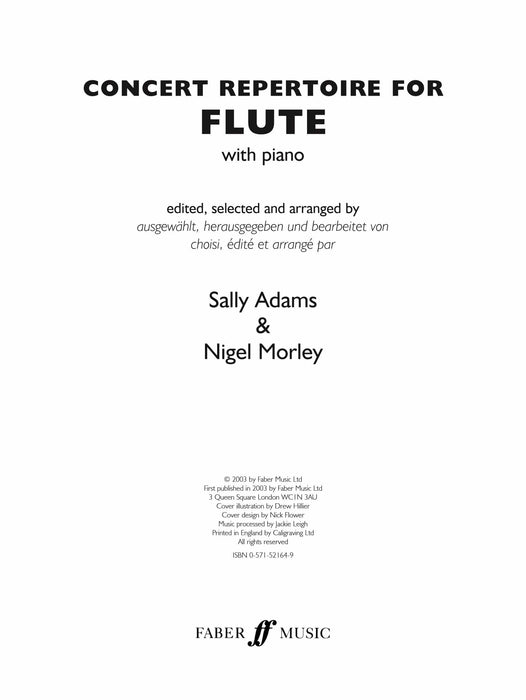 Concert Repertoire For Flute 音樂會 長笛 | 小雅音樂 Hsiaoya Music