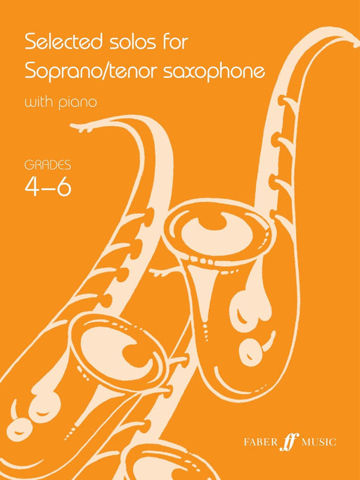 Selected Solos for Tenor Saxophone: Grades 4-6 獨奏 薩氏管 | 小雅音樂 Hsiaoya Music