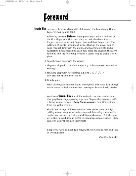 Jurassic Blue (Viola) 中提琴 | 小雅音樂 Hsiaoya Music