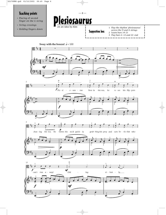 Jurassic Blue (Viola) 中提琴 | 小雅音樂 Hsiaoya Music