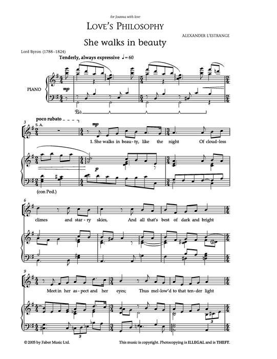 Love's Philosophy | 小雅音樂 Hsiaoya Music