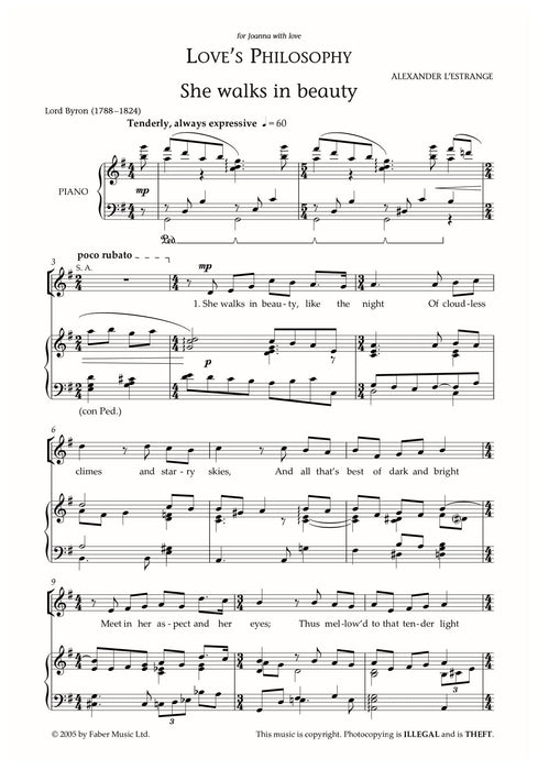 Love's Philosophy | 小雅音樂 Hsiaoya Music