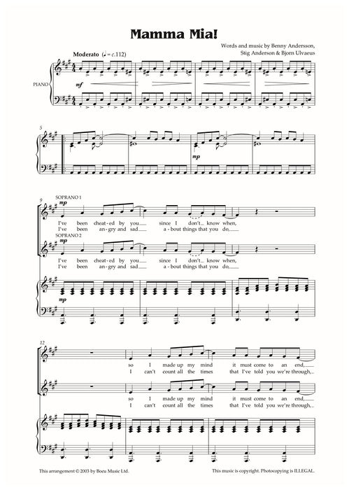 ABBA: Mamma Mia! & Others | 小雅音樂 Hsiaoya Music