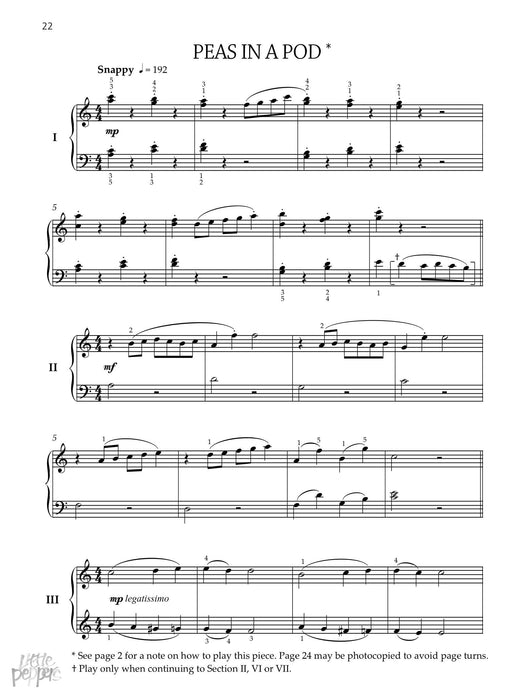 Easy Little Peppers | 小雅音樂 Hsiaoya Music