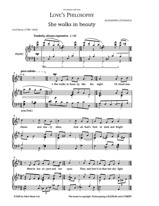 Love's Philosophy | 小雅音樂 Hsiaoya Music