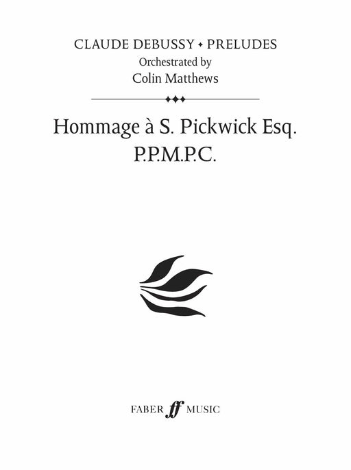 Hommage à S. Pickwick Esq. P.P.M.P.C. (Prelude 6) 德布西 前奏曲 | 小雅音樂 Hsiaoya Music