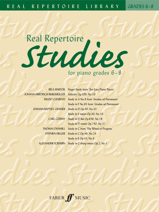 Real Repertoire Studies Grades 6-8 | 小雅音樂 Hsiaoya Music