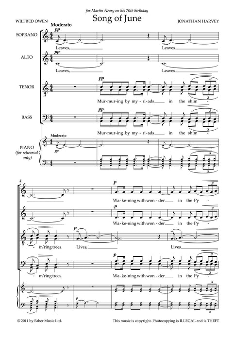 Song of June | 小雅音樂 Hsiaoya Music