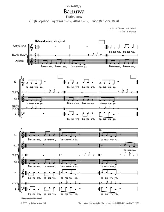 Banuwa: Three African Songs | 小雅音樂 Hsiaoya Music