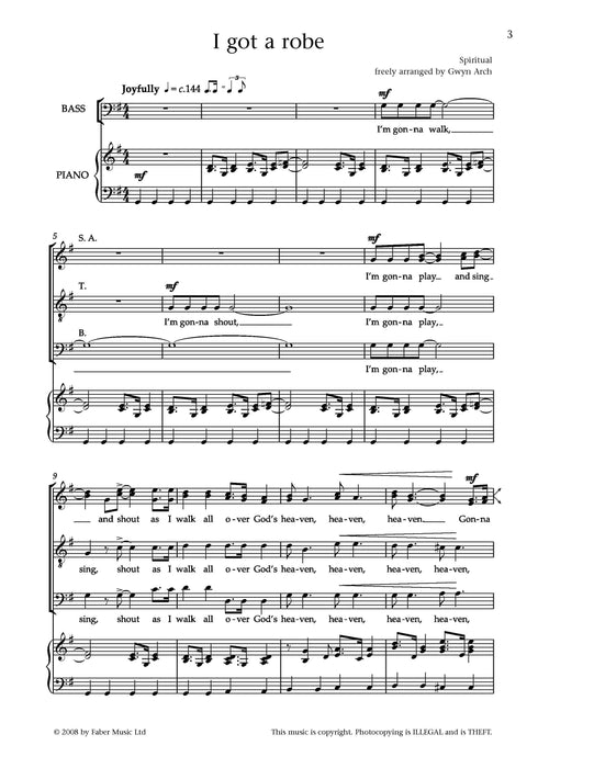 I Got A Robe Three Spirituals | 小雅音樂 Hsiaoya Music