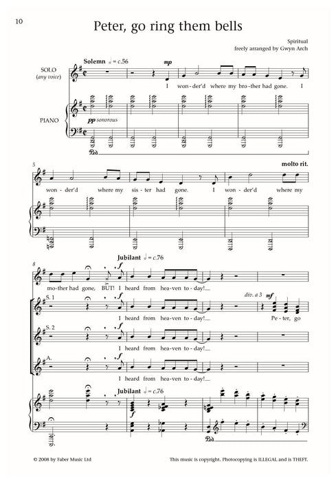 I Got A Robe Three Spirituals | 小雅音樂 Hsiaoya Music