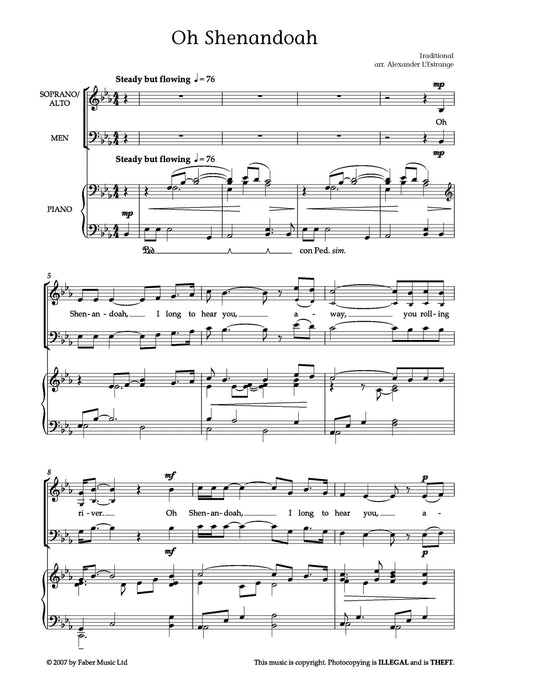 Oh Shenandoah & Other American Folksongs 民謠 | 小雅音樂 Hsiaoya Music