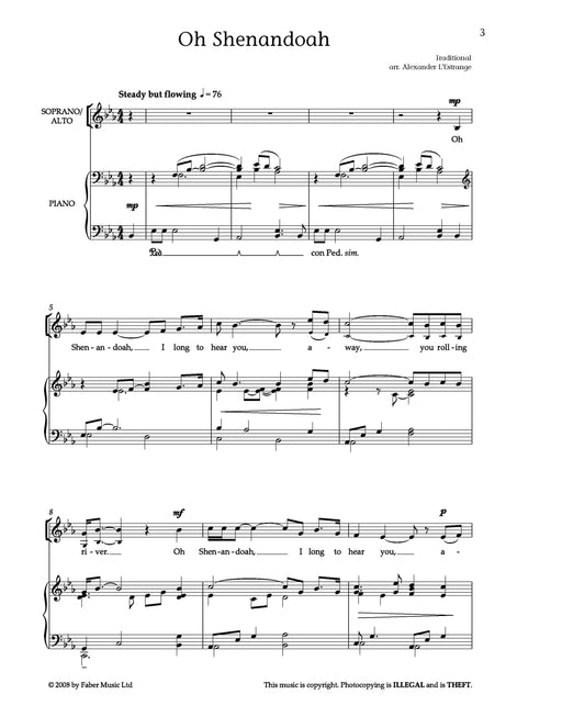 Oh Shenandoah & Other American Folksongs 民謠 | 小雅音樂 Hsiaoya Music