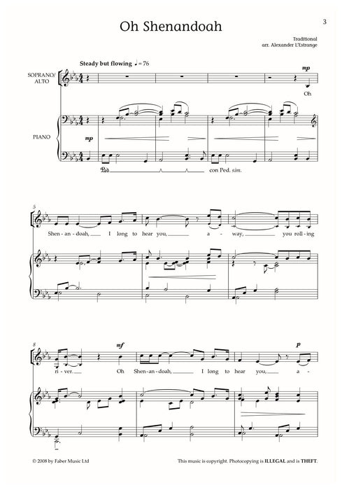 Oh Shenandoah & Other American Folksongs 民謠 | 小雅音樂 Hsiaoya Music