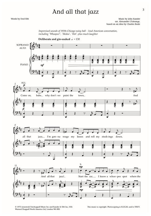 And All That Jazz: Three Hits from Chicago | 小雅音樂 Hsiaoya Music