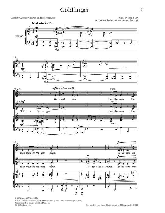 Goldfinger: Three Classic James Bond Themes | 小雅音樂 Hsiaoya Music