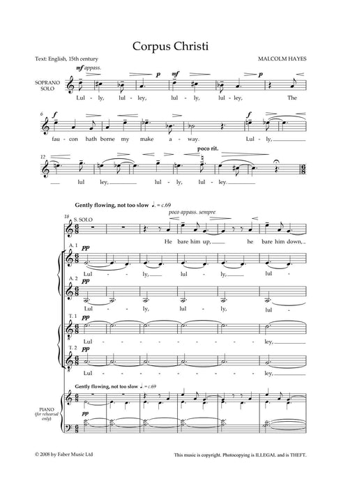 Corpus Christi | 小雅音樂 Hsiaoya Music