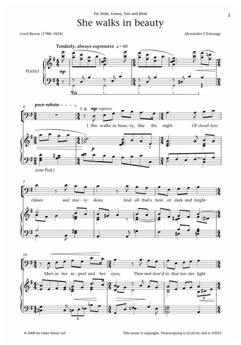 Three Songs Of Love: Love's Philosophy | 小雅音樂 Hsiaoya Music