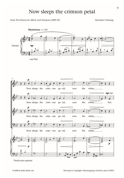 Three Songs Of Love: Love's Philosophy | 小雅音樂 Hsiaoya Music