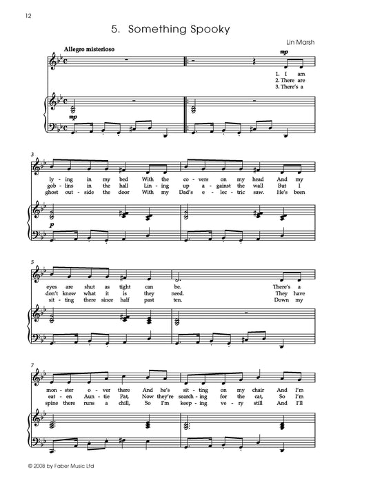 Spooky Songs: Five songs for young singers | 小雅音樂 Hsiaoya Music