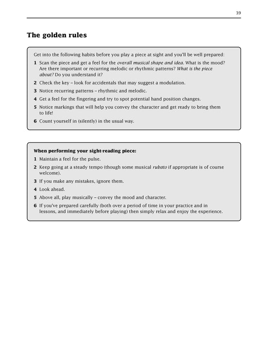 Improve your sight-reading! Piano Grade 7 鋼琴 | 小雅音樂 Hsiaoya Music