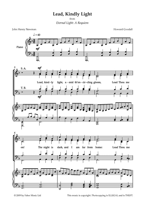 Lead, Kindly Light (SATB) | 小雅音樂 Hsiaoya Music