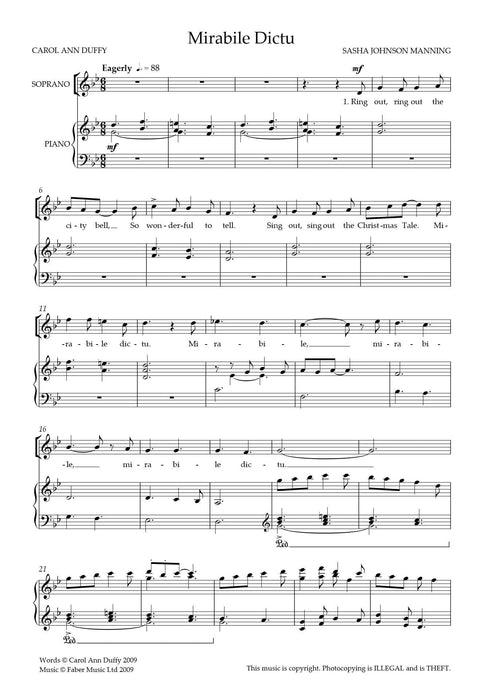 Mirabile Dictu from 'The Manchester Carols' 耶誕頌歌 | 小雅音樂 Hsiaoya Music