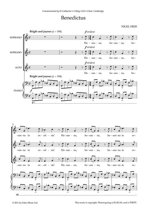 Benedictus | 小雅音樂 Hsiaoya Music