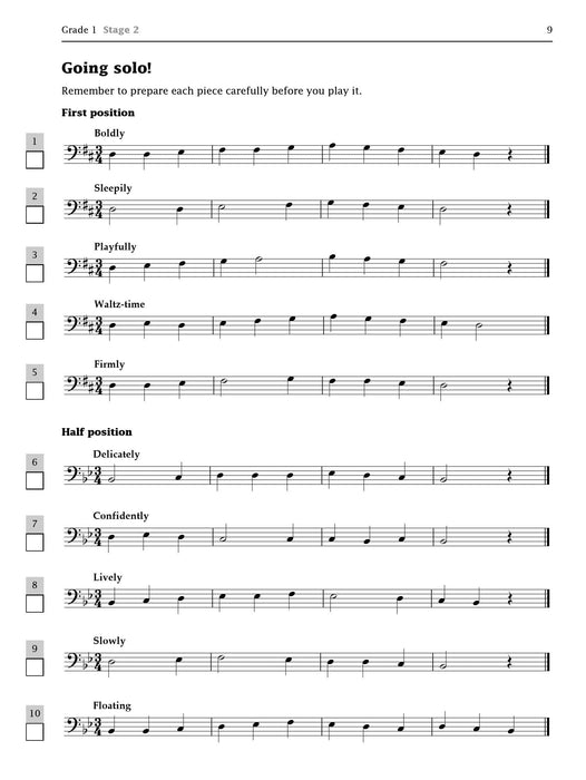 Improve Your Sight Reading! Double Bass Grades 1-5 | 小雅音樂 Hsiaoya Music
