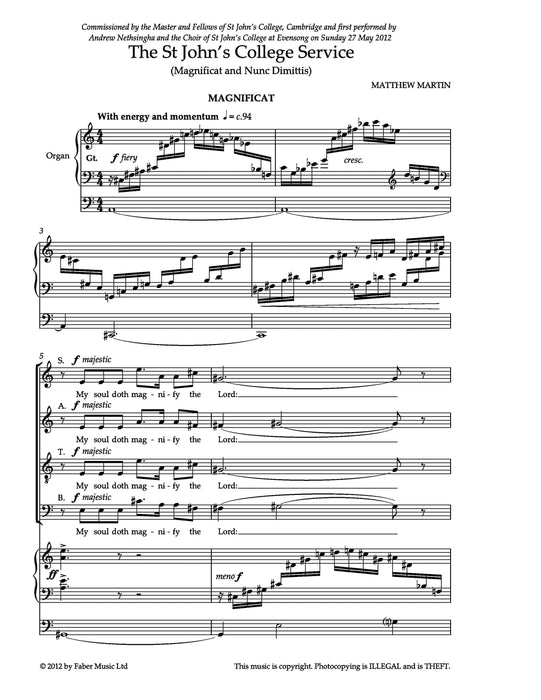 The St John's College Service (Magnificant and Nune Dimittis) | 小雅音樂 Hsiaoya Music