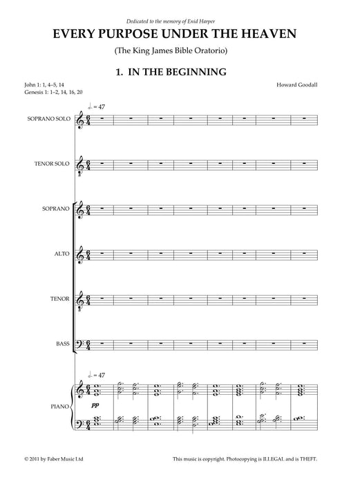 Every Purpose Under the Heaven | 小雅音樂 Hsiaoya Music