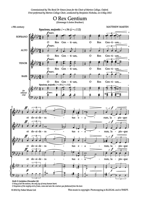 O Rex Gentium | 小雅音樂 Hsiaoya Music