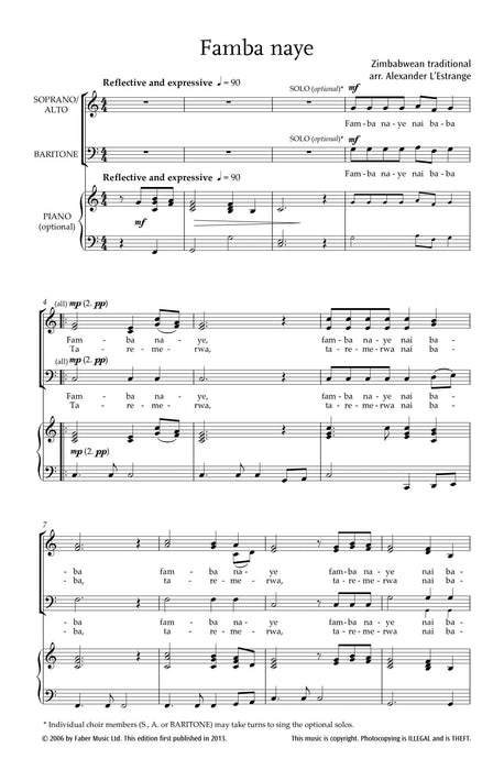 Famba Naye | 小雅音樂 Hsiaoya Music