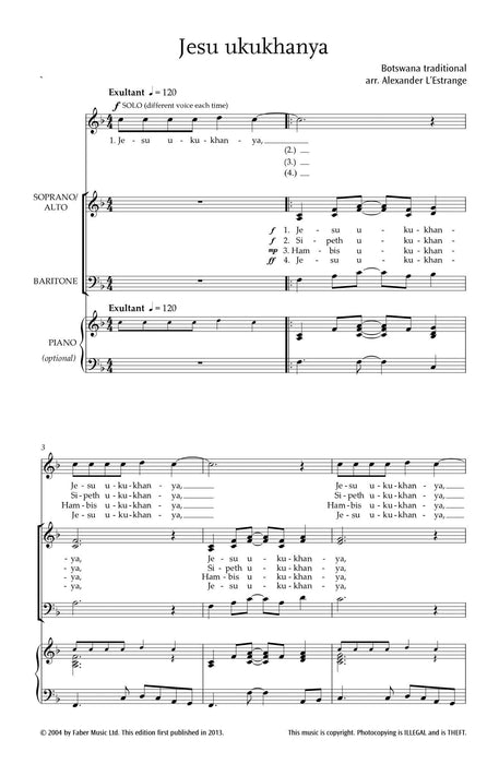 Jesu Ukukhanya | 小雅音樂 Hsiaoya Music