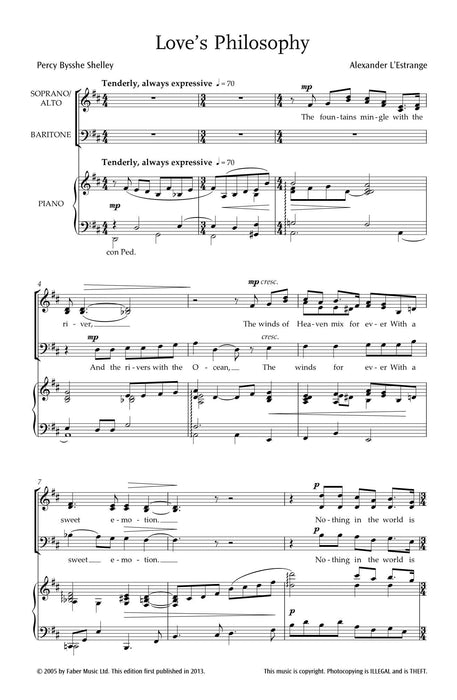 Love's Philosophy | 小雅音樂 Hsiaoya Music