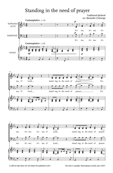 Standing in the Need of Prayer | 小雅音樂 Hsiaoya Music