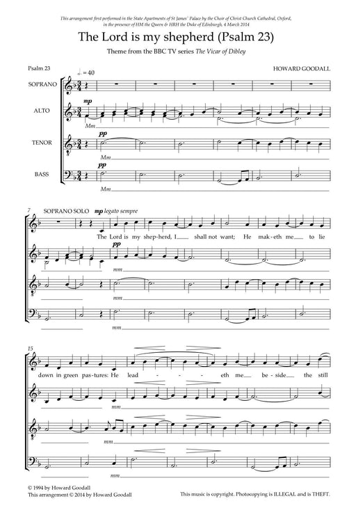 The Lord is my Shepherd (Psalm 23) 詩篇 | 小雅音樂 Hsiaoya Music