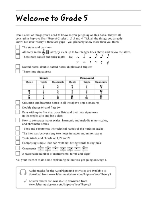 Improve your theory! Grade 5 | 小雅音樂 Hsiaoya Music