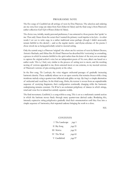 Candlebird | 小雅音樂 Hsiaoya Music