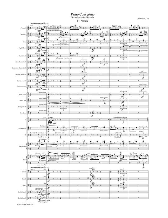 Piano Concertino No seré yo quien diga nada 鋼琴 音樂會 | 小雅音樂 Hsiaoya Music