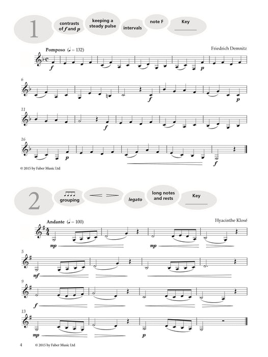 More Graded Studies for Clarinet Book One 豎笛 | 小雅音樂 Hsiaoya Music