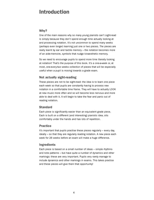 Improve your sight-reading! A Piece a Week Piano Grade 1 小品 鋼琴 | 小雅音樂 Hsiaoya Music