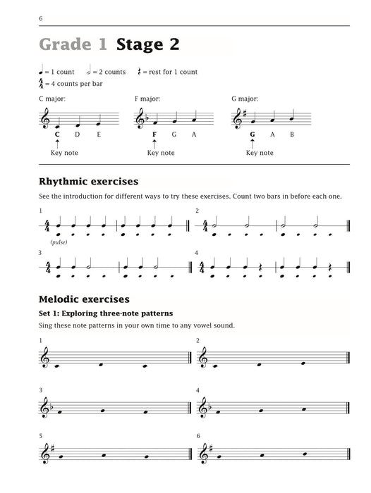 Improve your sight-singing! Grades 1-3 (New Edition) | 小雅音樂 Hsiaoya Music
