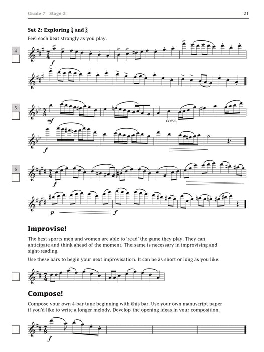 Improve your sight-reading! Flute Grades 6-8 長笛 | 小雅音樂 Hsiaoya Music