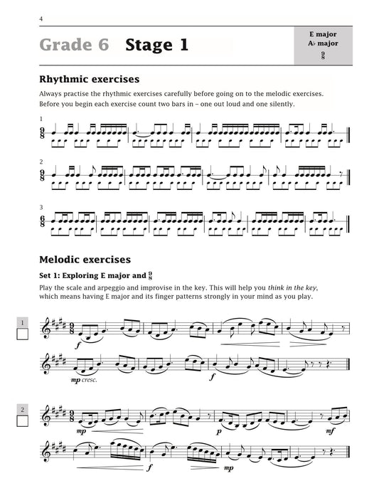 Improve your sight-reading! Clarinet Grades 6-8 豎笛 | 小雅音樂 Hsiaoya Music
