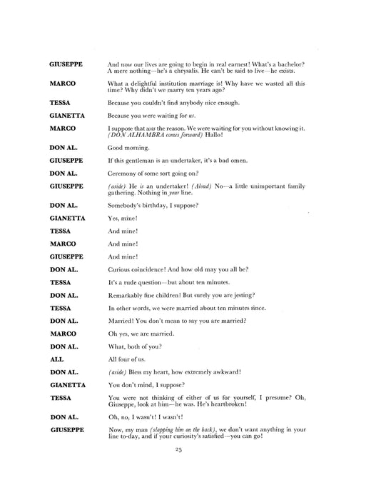 The Gondoliers (Libretto) | 小雅音樂 Hsiaoya Music