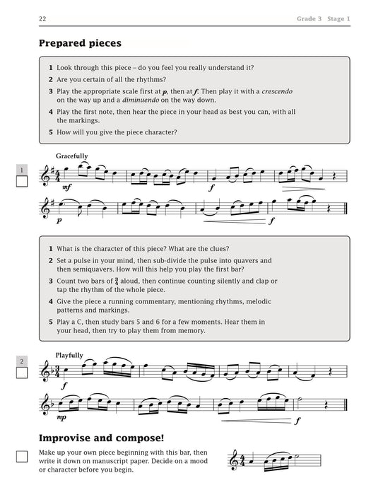 Improve your sight-reading! Saxophone Grades 1-5 薩氏管 | 小雅音樂 Hsiaoya Music