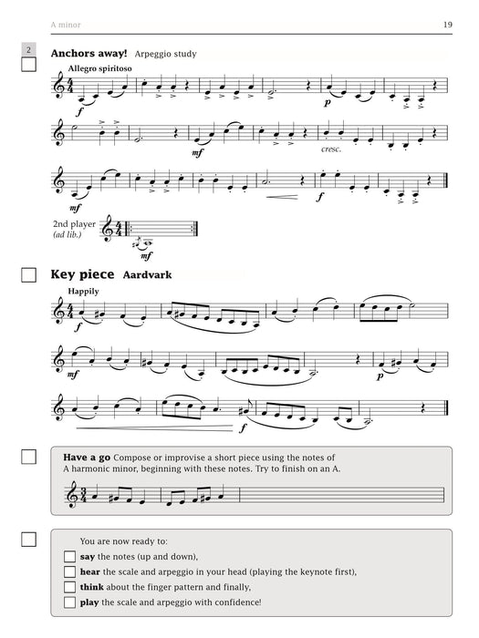 Improve your scales! Clarinet Grades 1-3 豎笛 | 小雅音樂 Hsiaoya Music