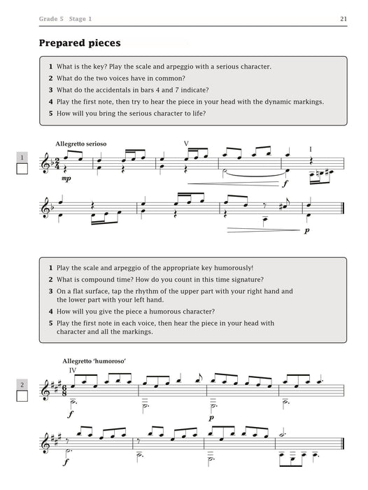 Improve your sight-reading! Guitar Grades 4-5 吉他 | 小雅音樂 Hsiaoya Music